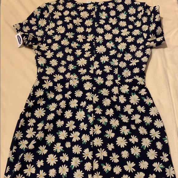 🌼 Old Navy Blue Daisy Body-Con Dress🌼 - Picture 4 of 8